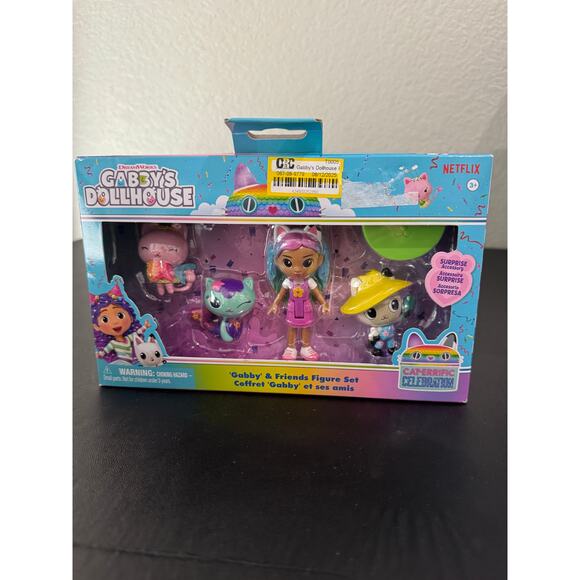 Gabby's Dollhouse Gabby and Friends Figure Set Rainbow NEW Toys - Picture 1 of 2